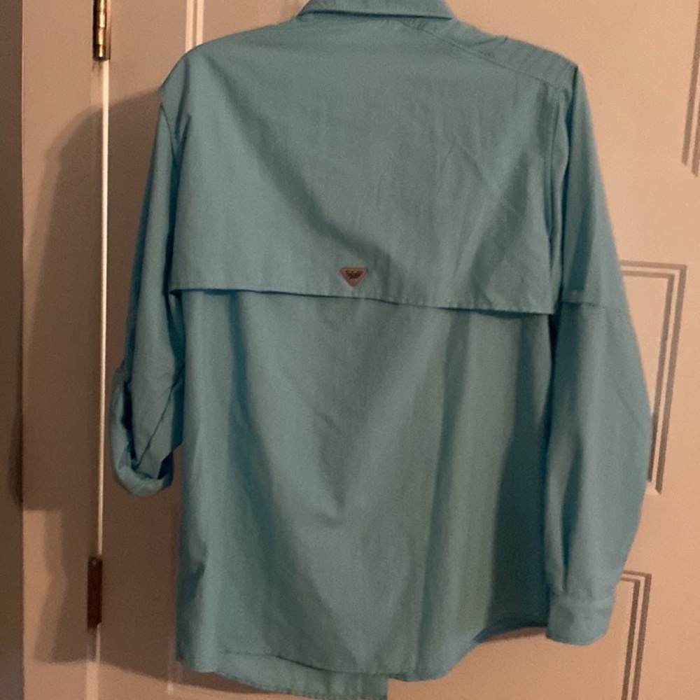 New Columbia shirt large teal - Picture 5 of 5